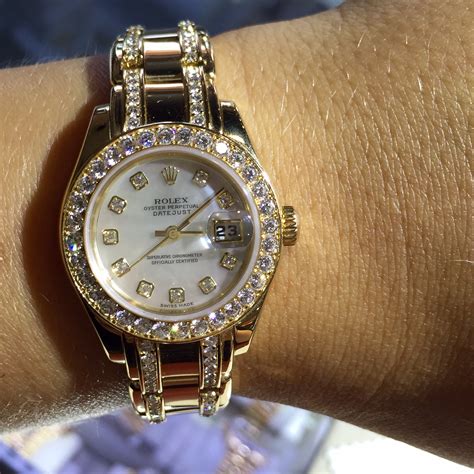 diamond rolex for women